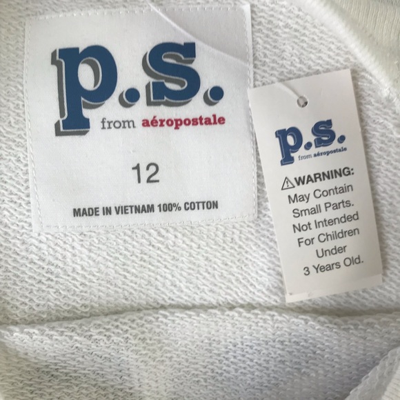 P.s. from Aeropostale Animal Print Sweater Size 12 - Picture 5 of 5